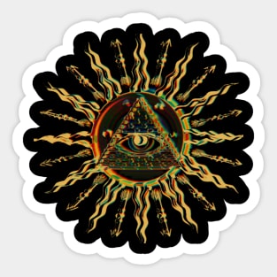 The All Seeing Eye Sticker